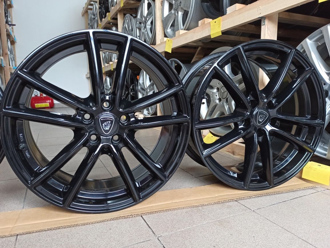 46 TSM alufelgi 5x108 8jx18 ET48 70.4/63.3 czarne Ford Volvo Opel Jagu