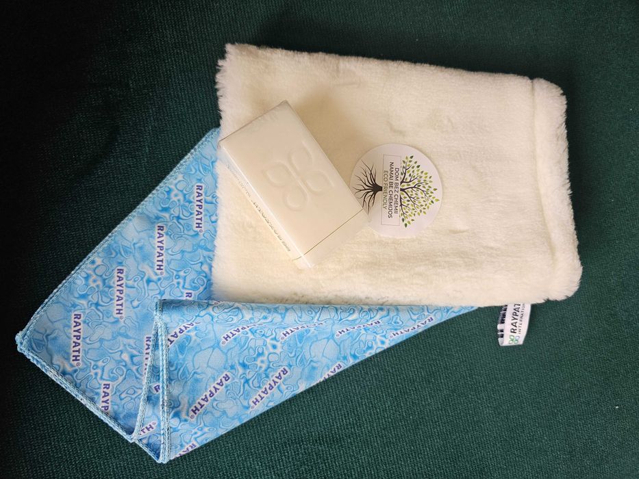 Zestaw Raypath biała Sunbeam mydełko