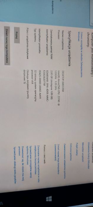 Tablet Toshiba WT8-A Win 10