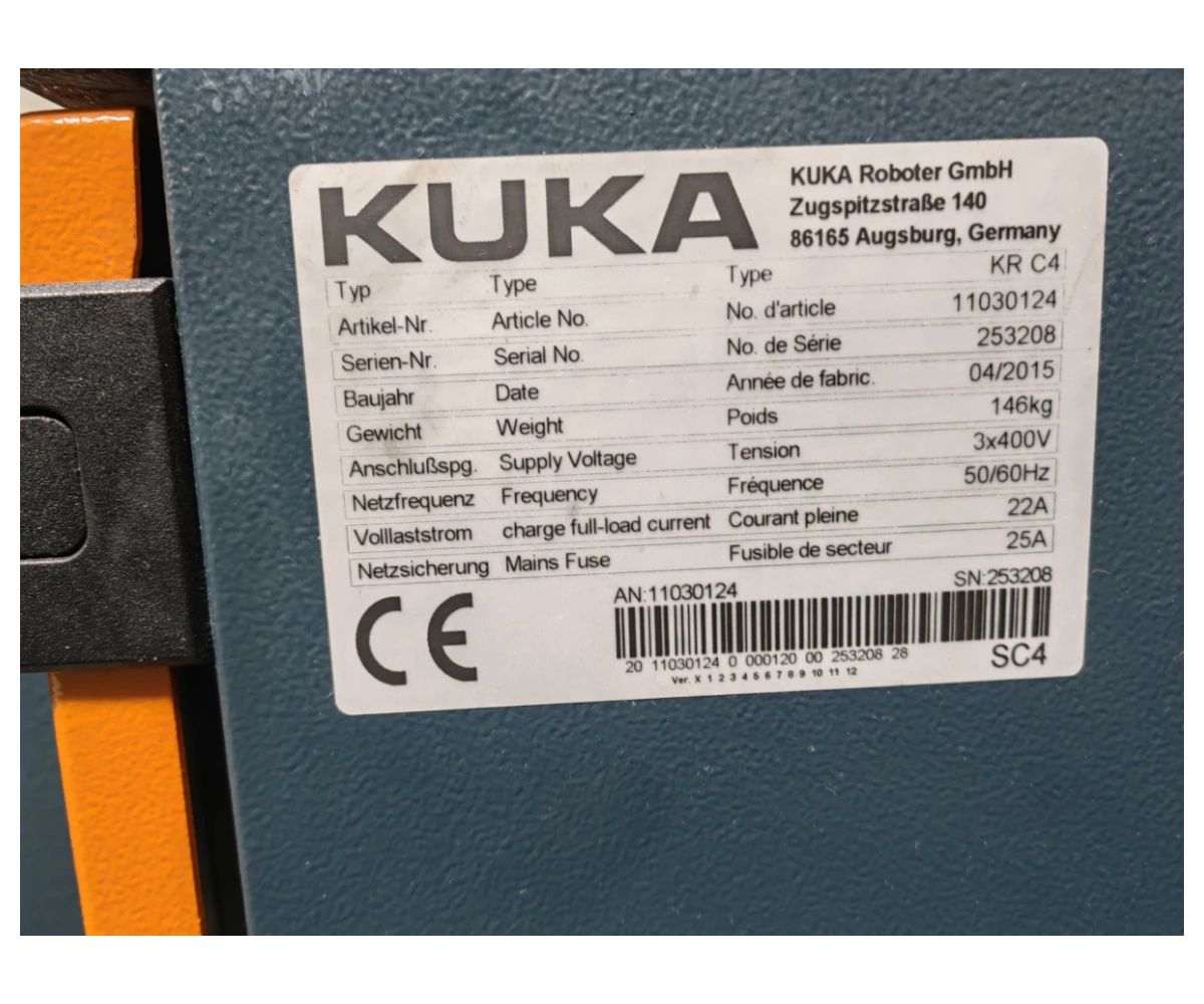 Szlifująco-Tnący Robot Kuka Kr 210 R2700 Prime Ze Stołem Obrotowym