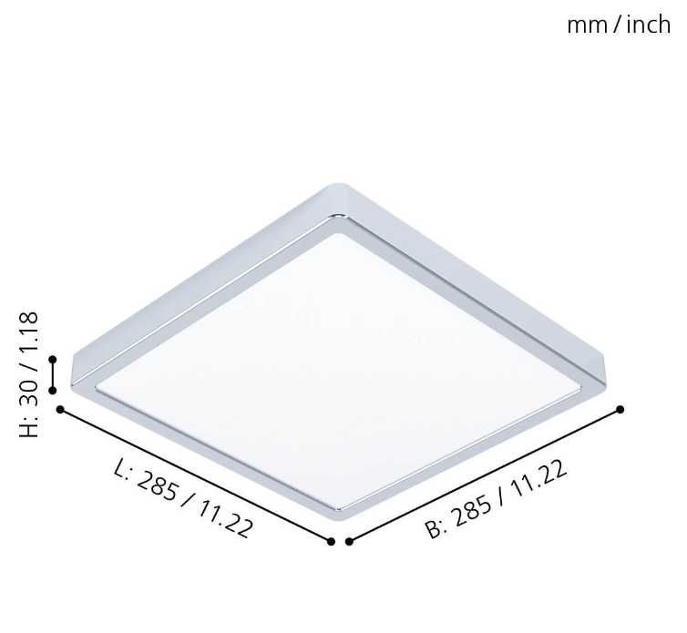 Plafon sufitowy Led FUEVA 5