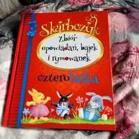 Skarbczyk czterolatka. Książeczka . Zbiór opowiadań