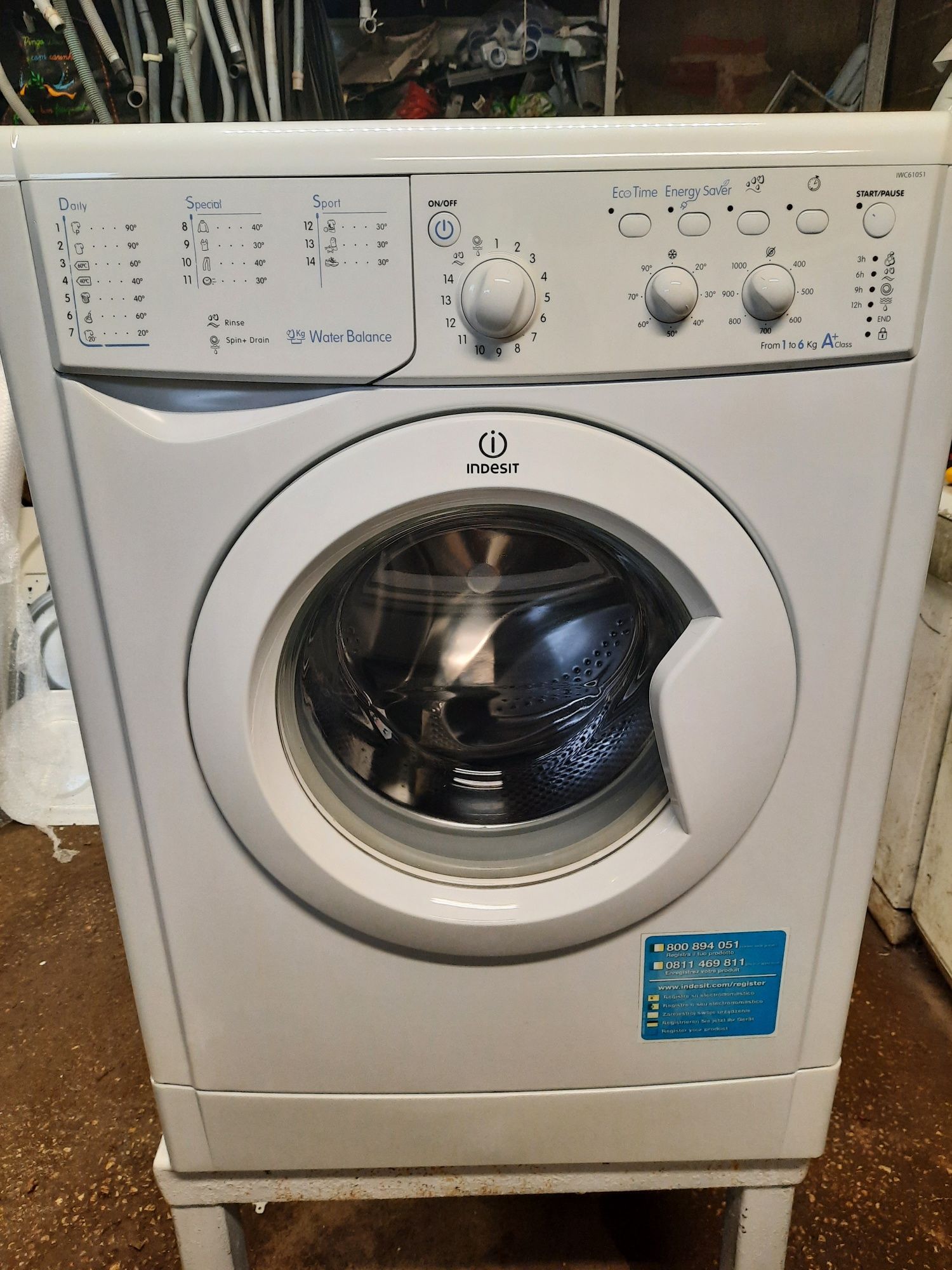 Maquina de lavar roupa Indesit 6kg