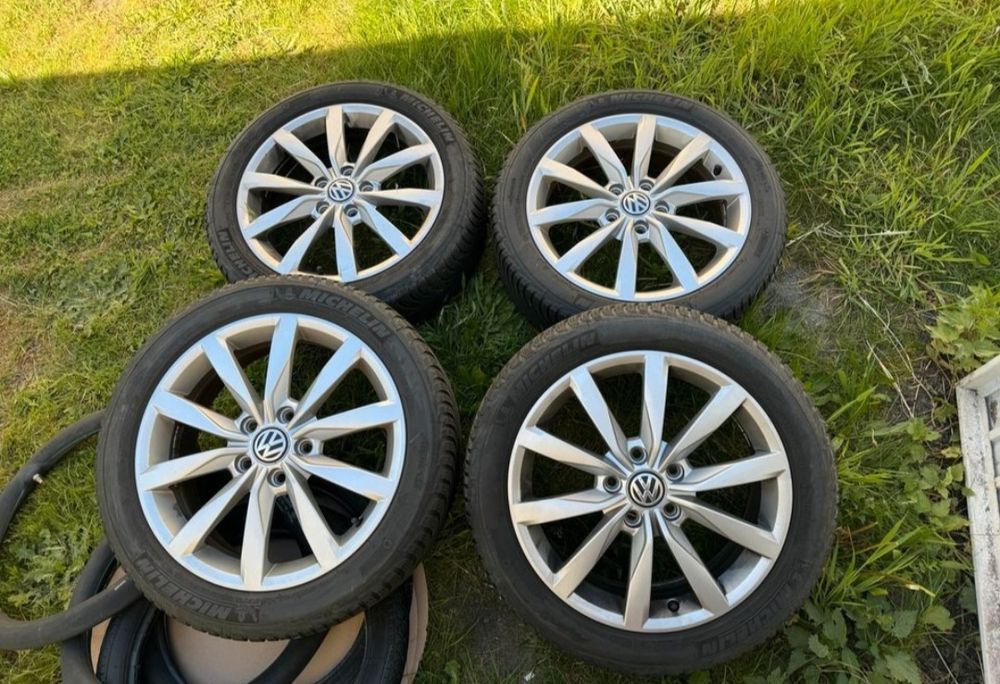 Felgi aluminiowe 17" z oponami   do Vw golf 7,PASSAT B7-B8 itp
