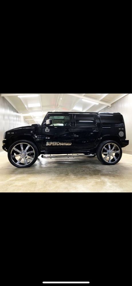Hummer H2 SUPERCHARGED,versao raríssima com compressor,533cv!