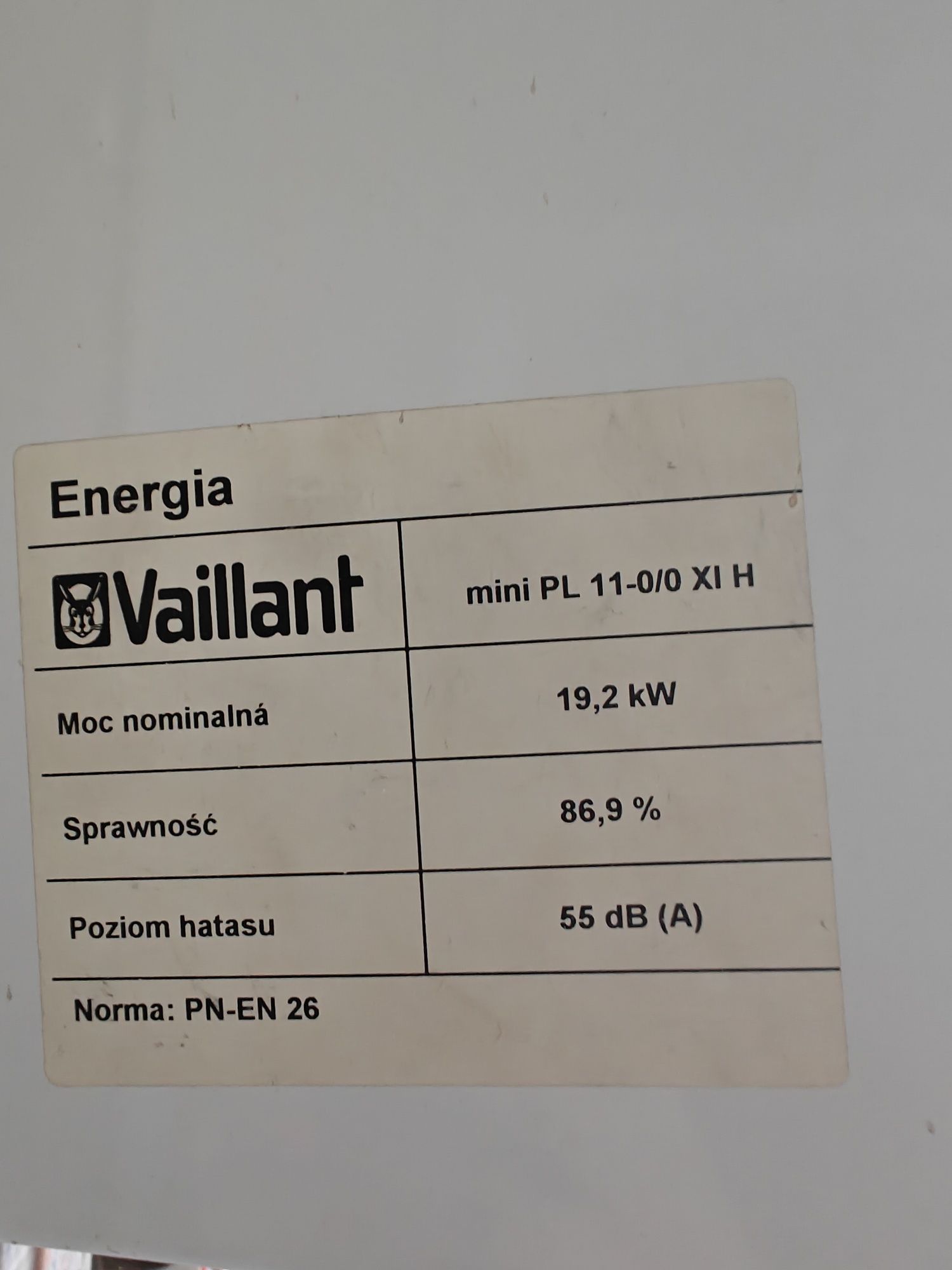Piecyk Vaillant do podgrzewania wody