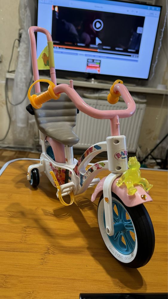 Велосипед для кукол бейби борн