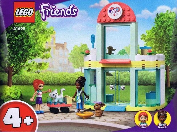 Klocki LEGO Friends Klinika dla zwierzątek 41695