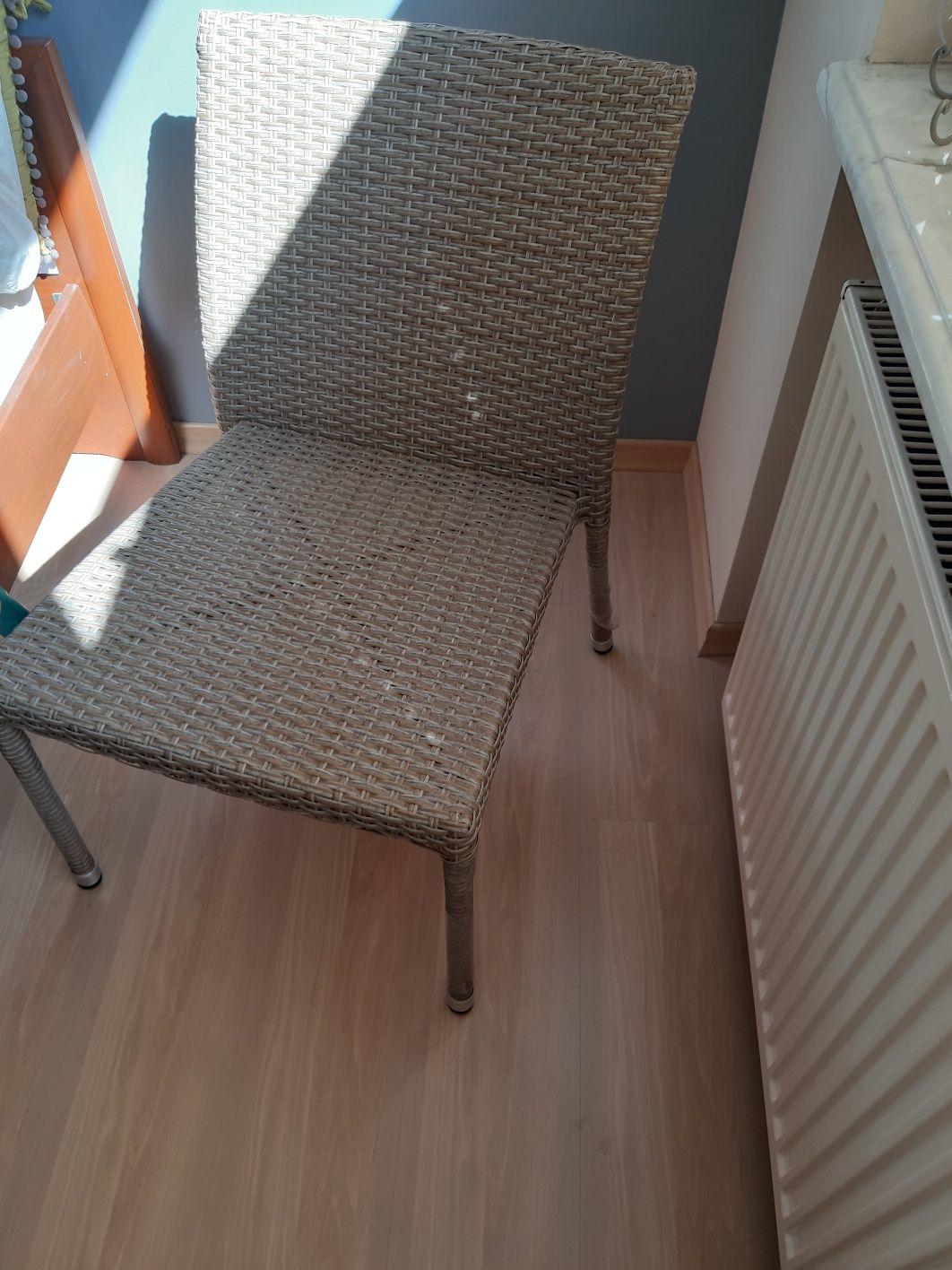 Krzesło fotel rattan kolekcja brąz ogród balkon boho tkmaxx