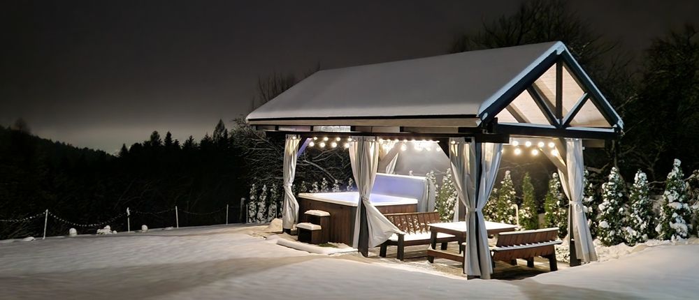 Domek w górach z jacuzzi, 6 os., Beskidy