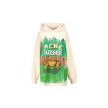 Худі Acne Studios Printed cotton hoodie