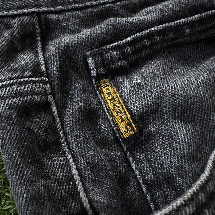 Armani Jeans Metal Logo Vintage Широкие Джинсы [M]