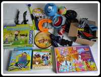Mix różnych zabawek dla chłopca przedszkolaka