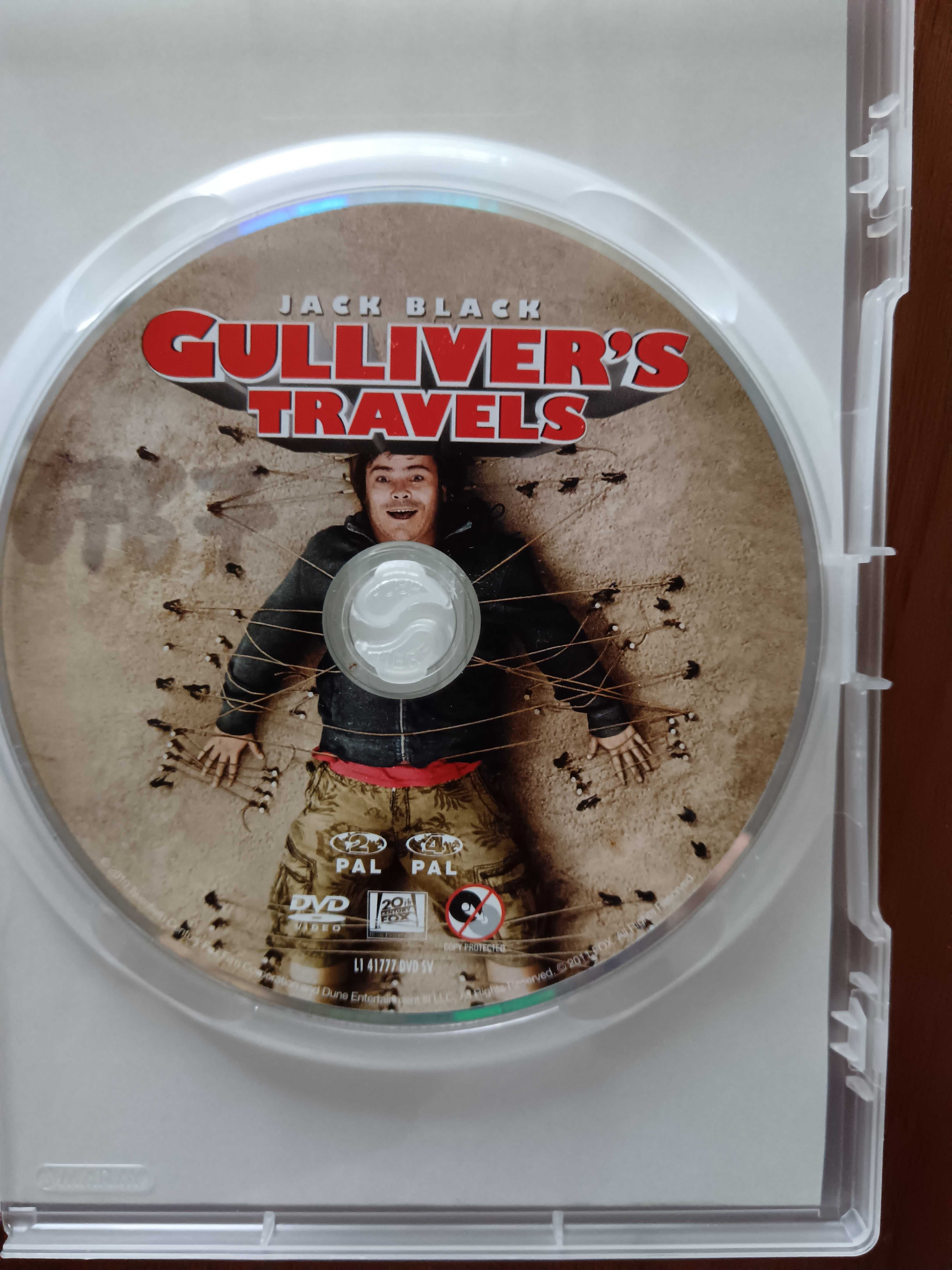 filme dvd original - as viagens de gulliver