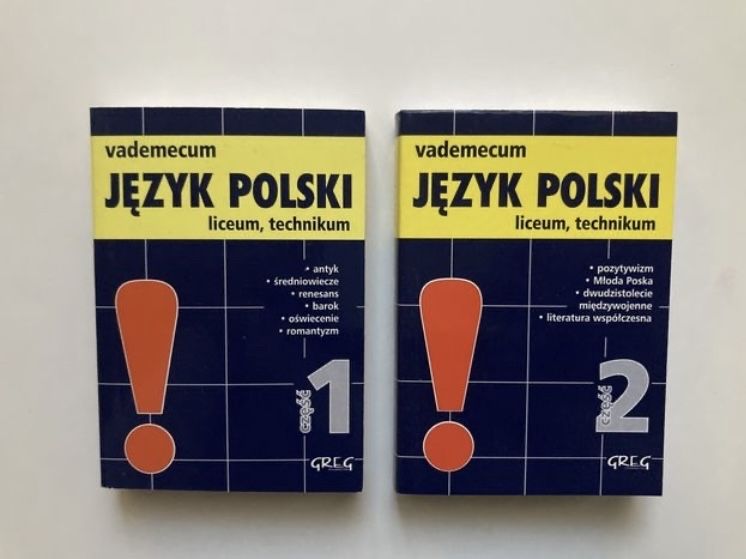 Język polski cz.1 i 2 - mini ściąga