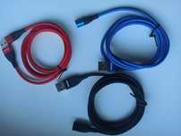 Магнітний кабель 1 та 2 м. зарядка Type-C, Micro USB, for iOS