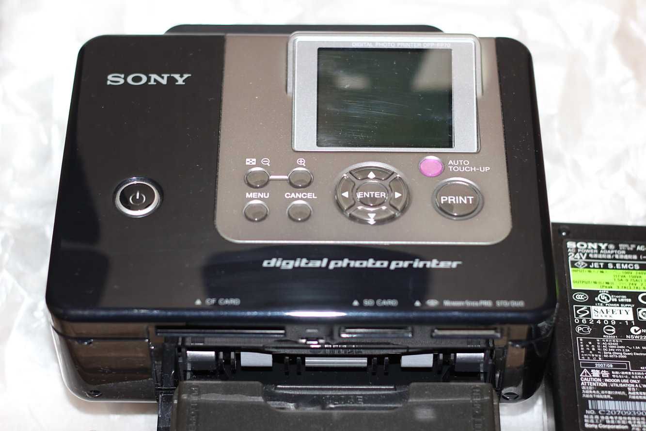 Sony DPP FP70 impressora de fotografias + papel