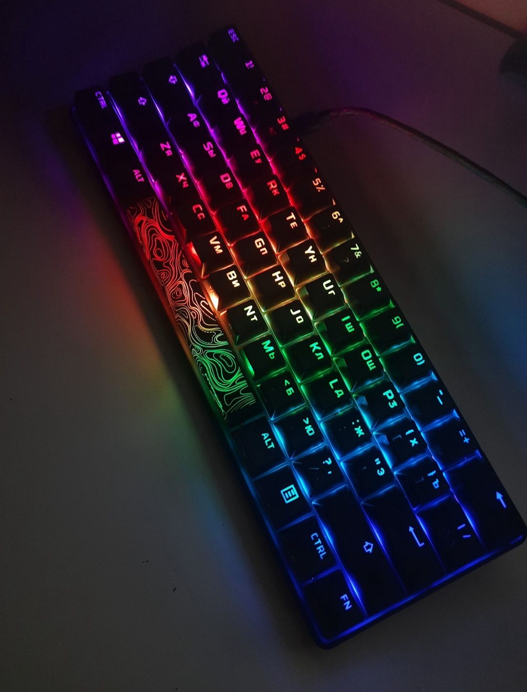 Клавіатура механічна HyperX Alloy Origins 60 HX Red