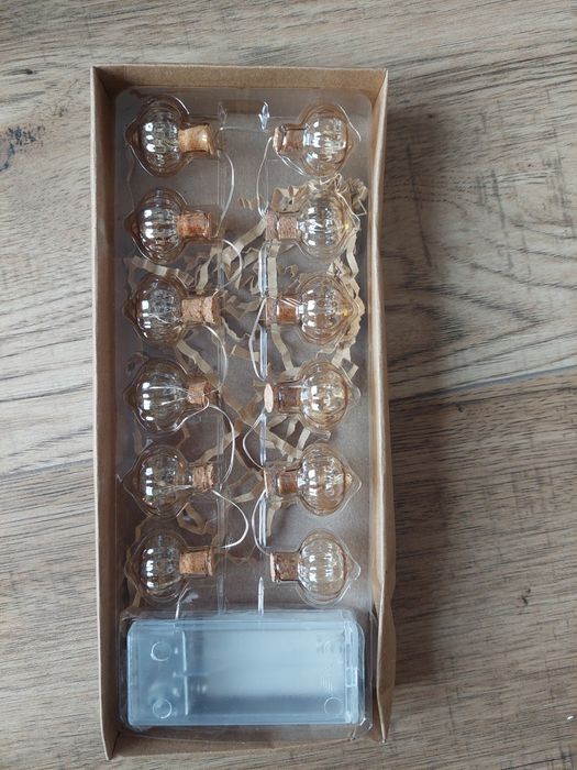 Girlanda led na baterie świąteczne lampki