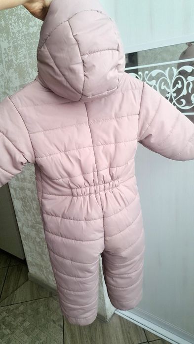 Зимовий комбінезон бежевий