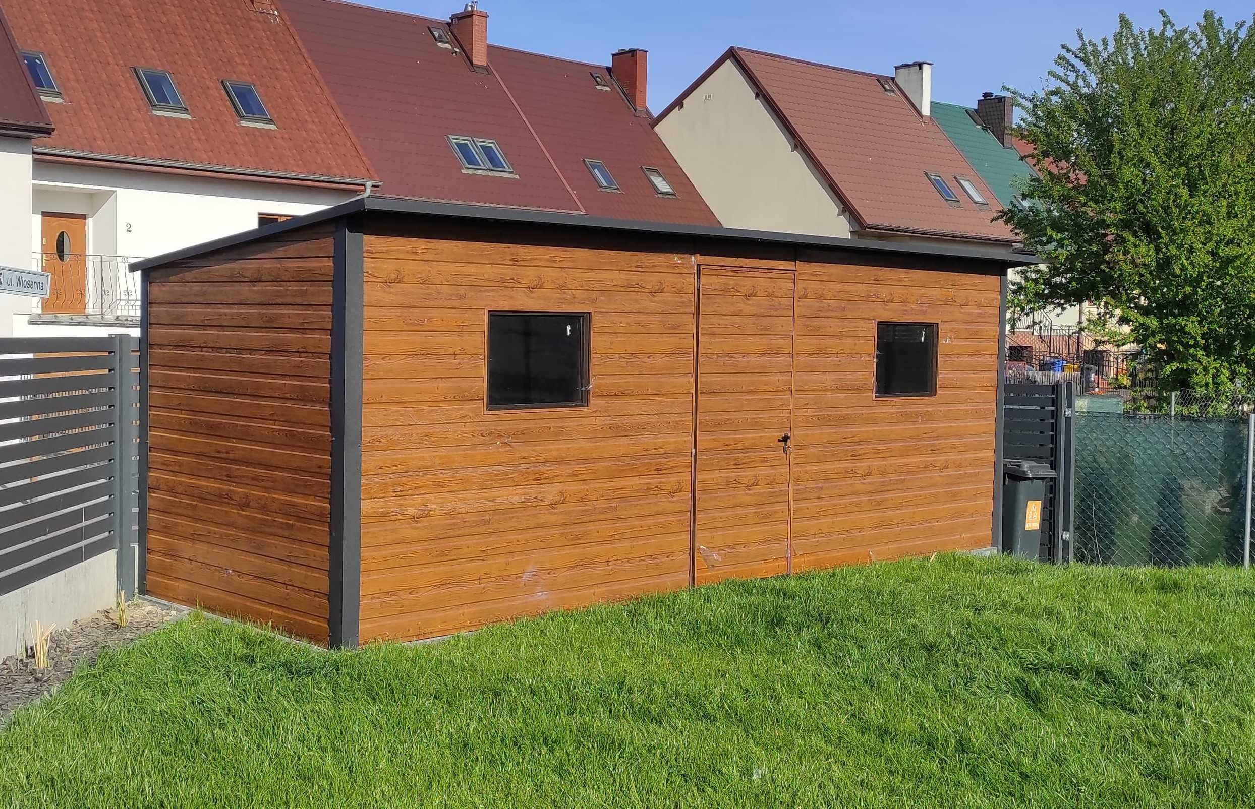 Altana, domek ogrodowy, blaszak, schowek narzędziowy 3x3  - PRODUCENT
