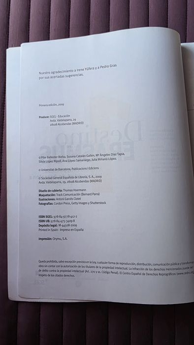 Livro académico "Destino Erasmus" (espanhol)