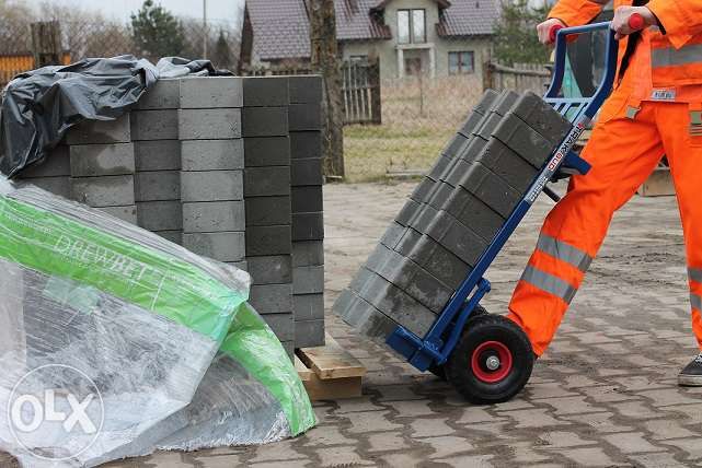 Nowość! Wózek Brukarski Wózek do Kostki TRAK-BUD Producent