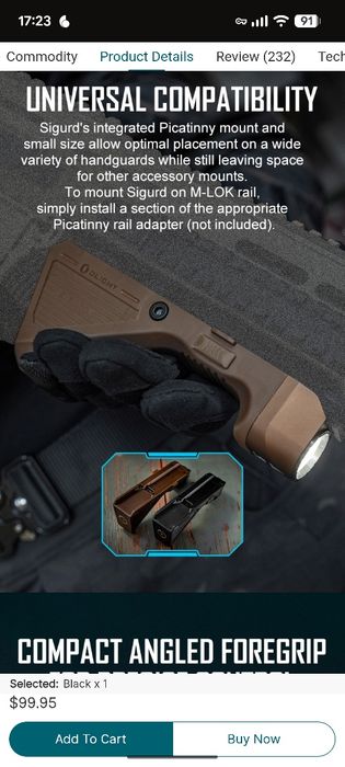 Olight Sigurd (новий)