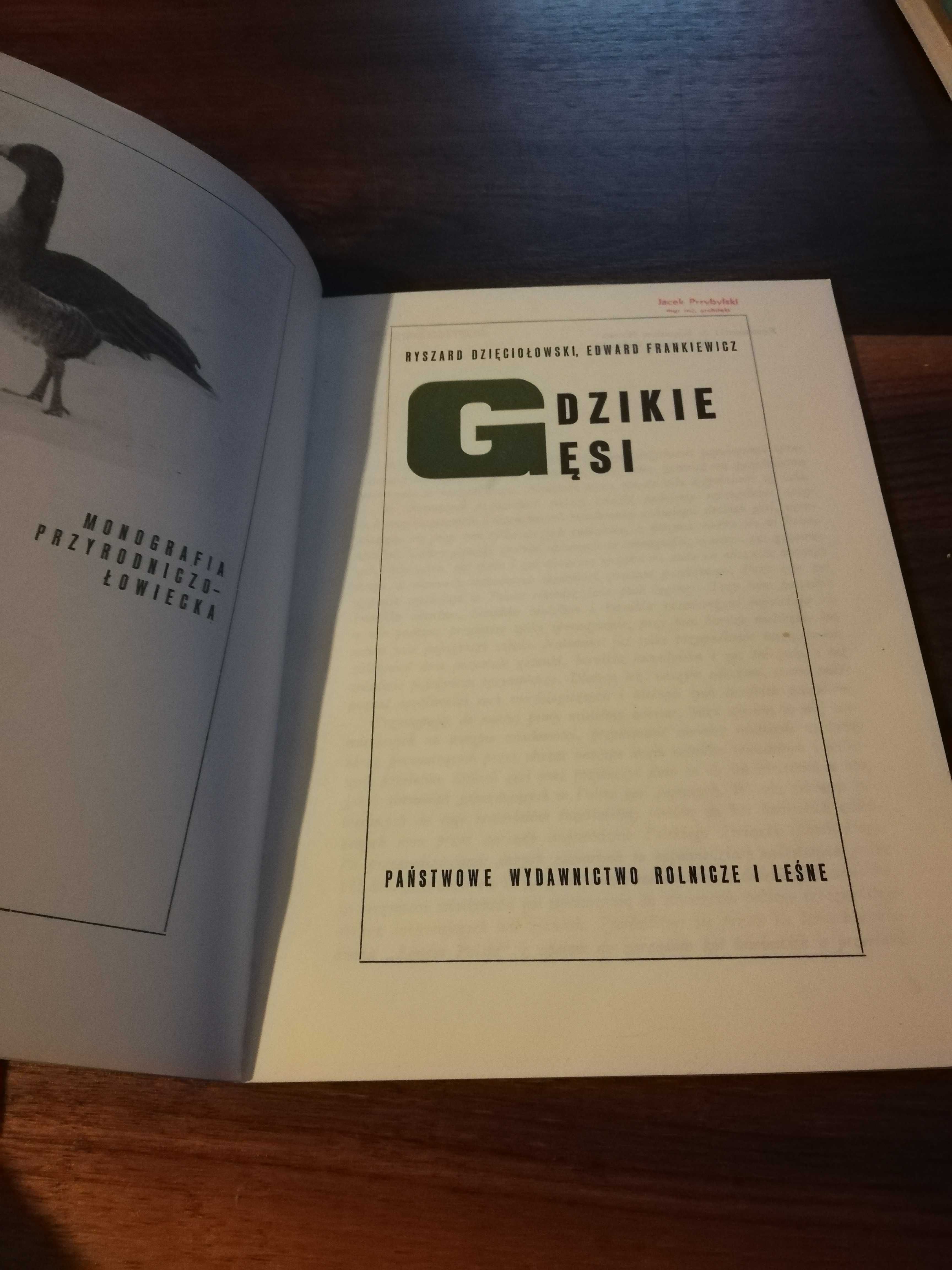 Dzikie Gęsi R. Dzięciołowski E. Frankiewicz 1970 r.