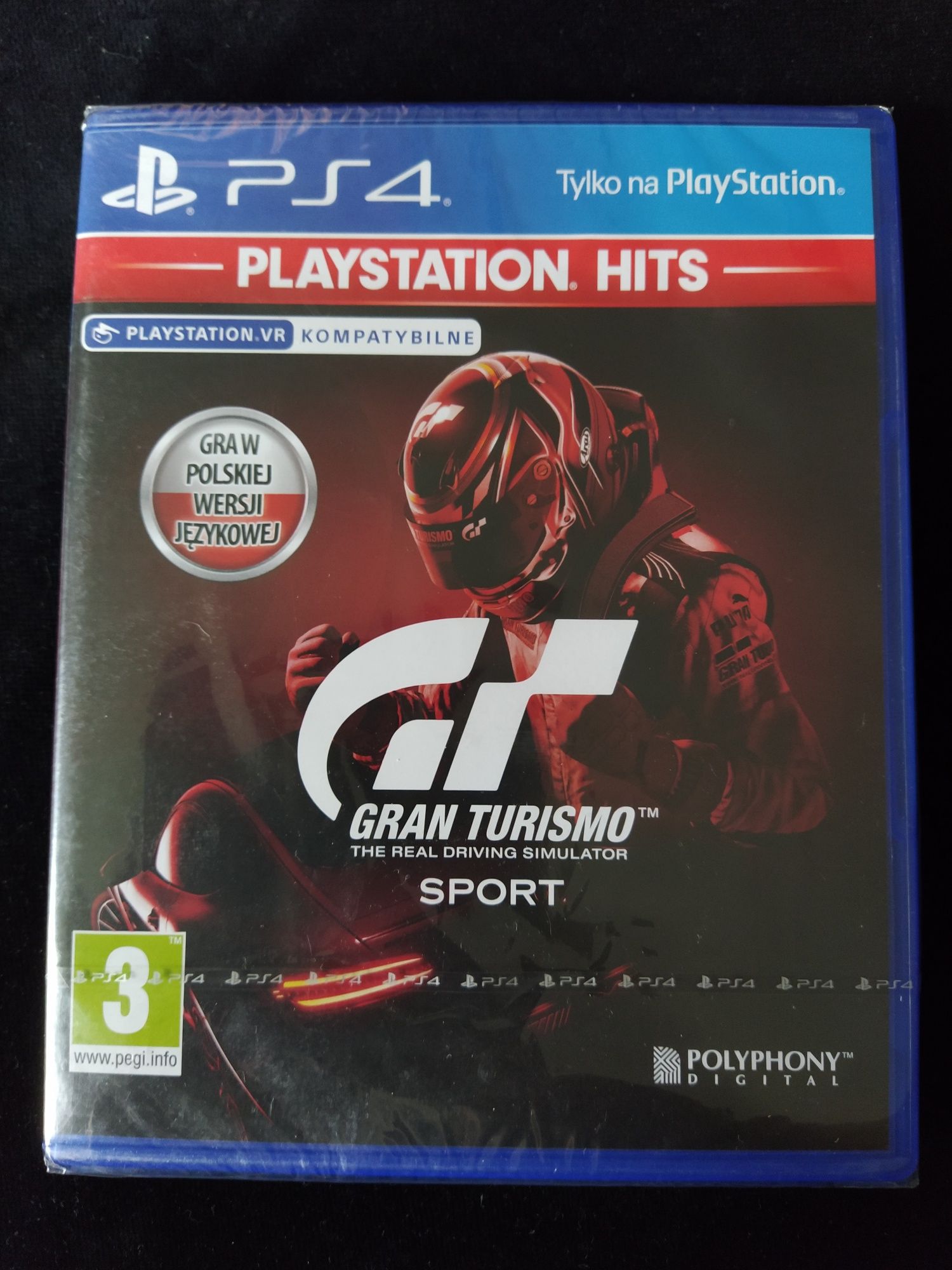 PL Gran Turismo Sport + tryb VR PS4 i PS5 Gra po polsku nowa w folii