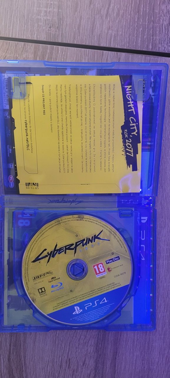 Gra Cyber Punk na ps 4