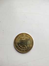 Монета 1 гривня 70 років перемоги 2015
