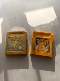 Jogos Pokémon amarelo e gold GameBoy