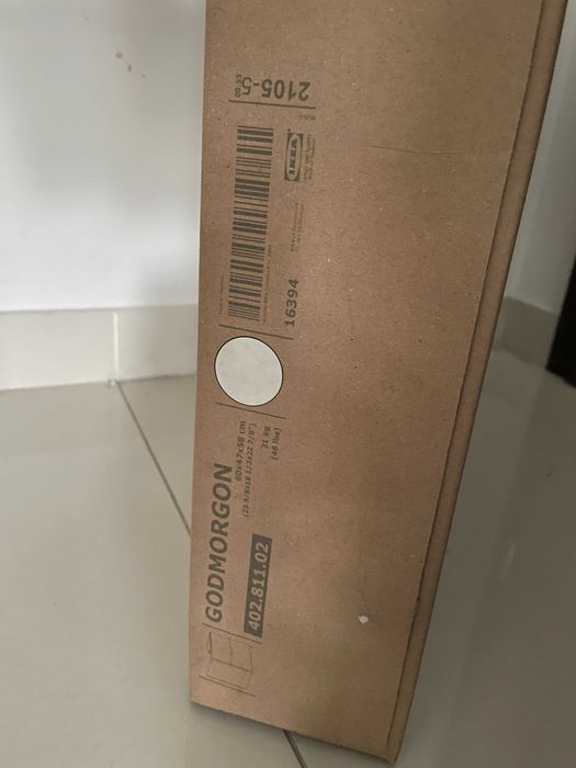 Szafka łazienkowa pod umywalkę IKEA Godmorgon 60x47x58 biała szuflady