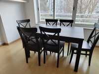 Mesa de jantar e 6 cadeiras