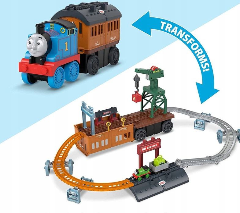 Zestaw torów transformacja Tomek i przyjaciele