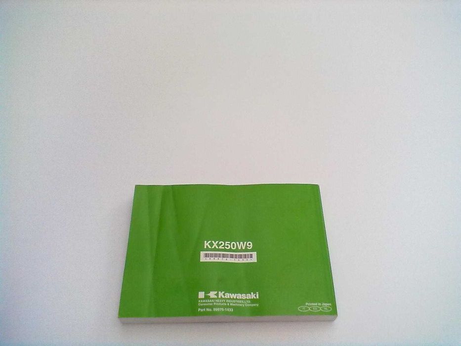 Manual do Proprietário Kawasaki KX 250F