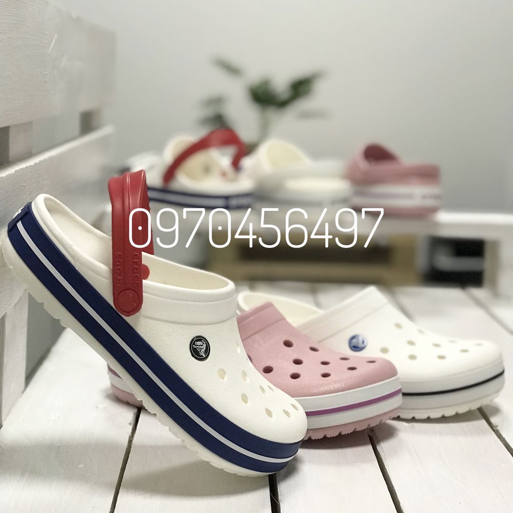 Жіночі Крокси Для Чоловіків Crocs Crocband Кроксы Женские 38 р Мужские