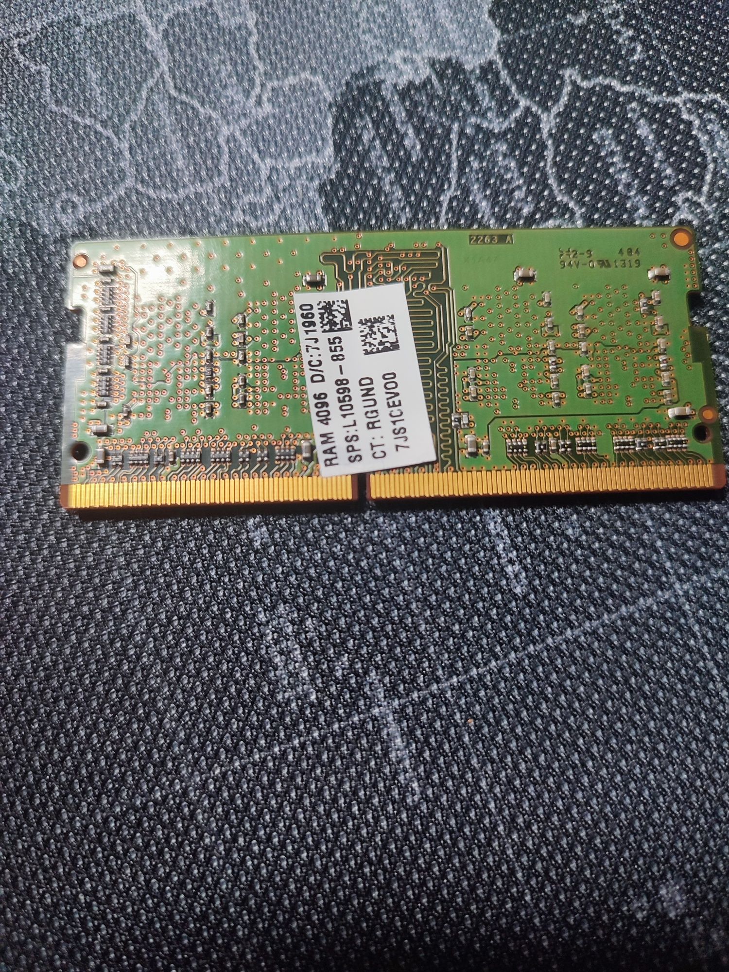 Оперативная память для ноутбуков SO-DIMM Micron DDR4, 4Gb, 2666 MHz