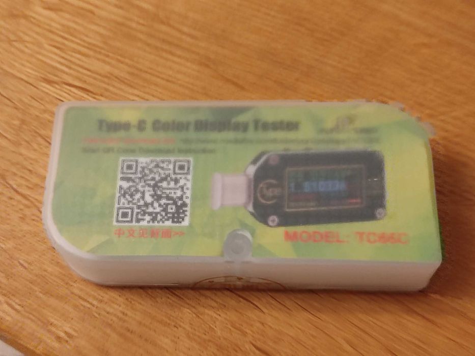 Вимірювальний тестер RD TC66C USB-C з Bluetooth (RuiDeng, RIDEN)