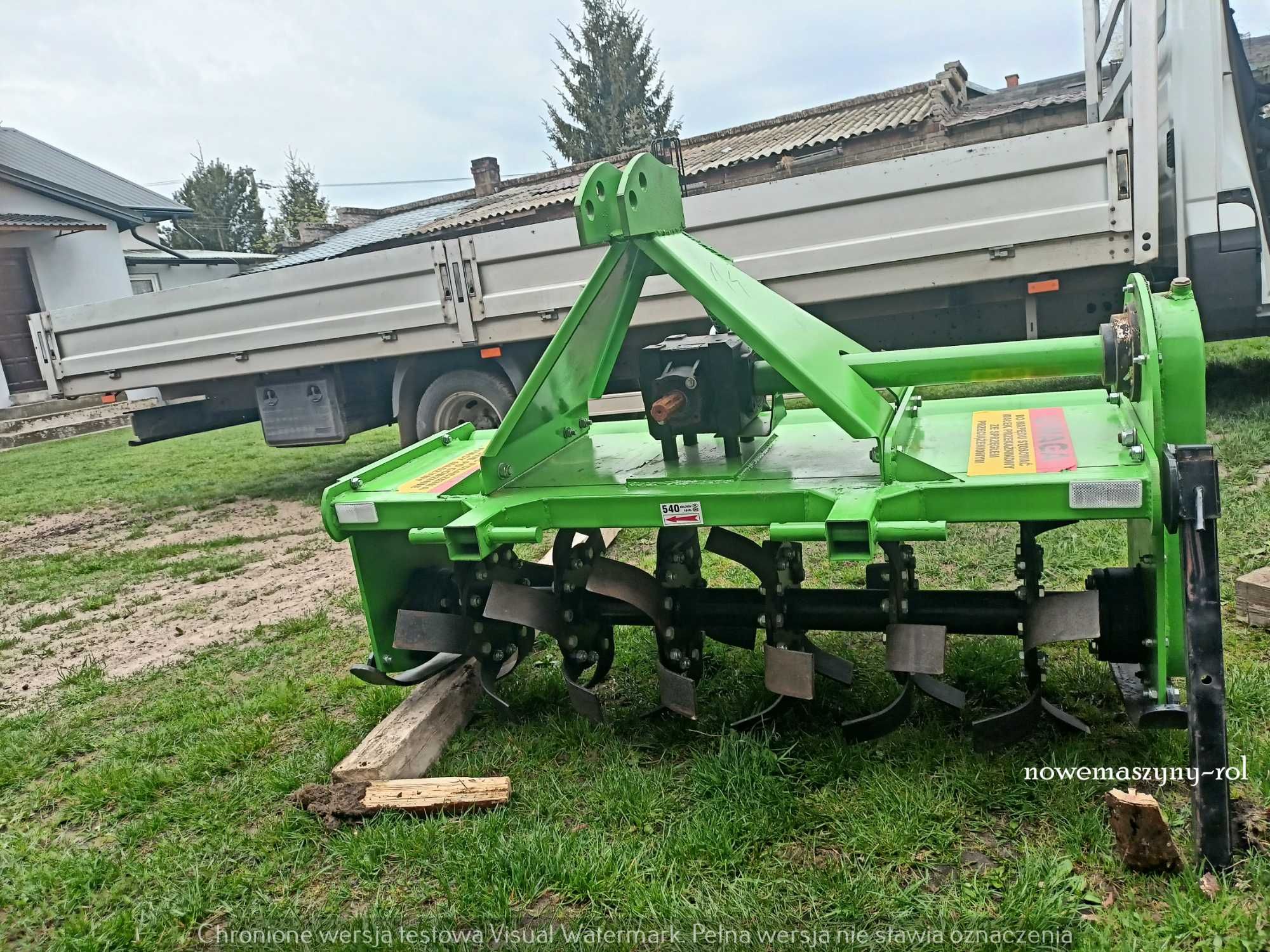 ogrodowa Gryza Strumyk solidna glebogryzarka transport