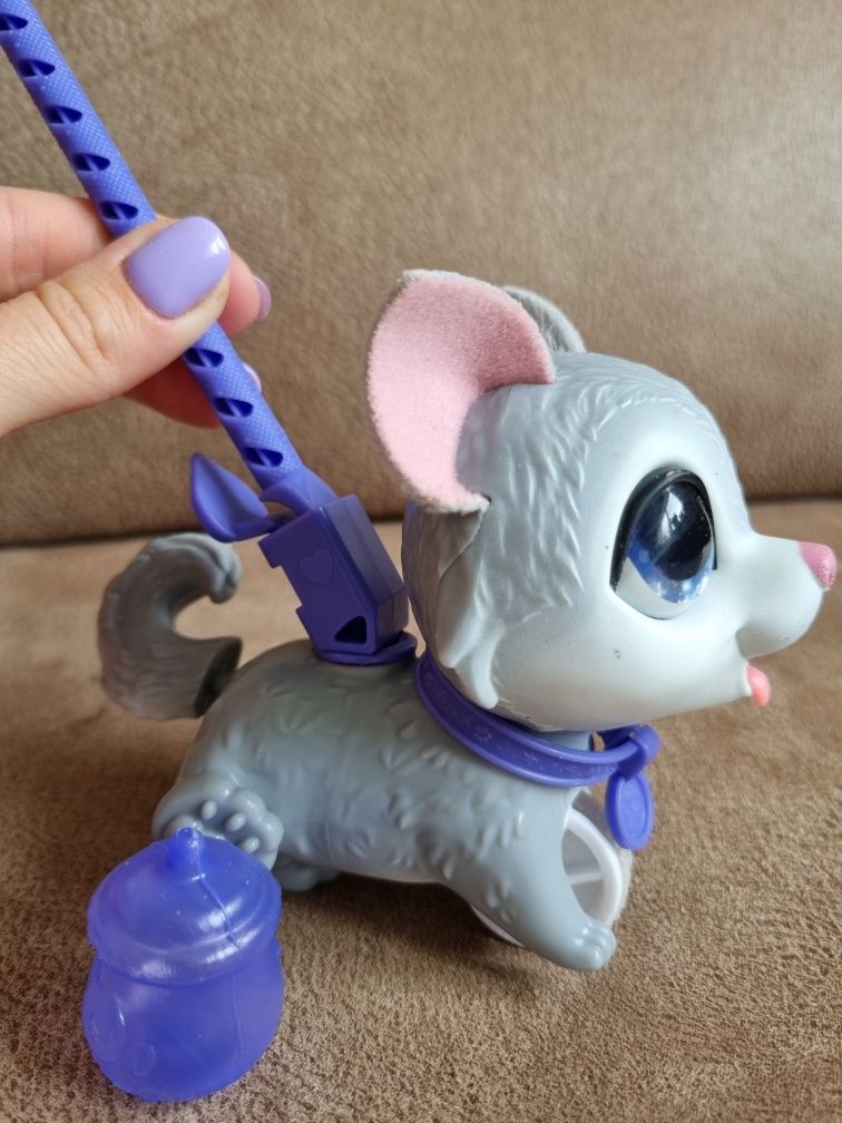 Інтерактивна іграшка вихованець на повідку собачка Hasbro FurReal