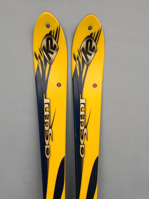 Горные лыжи  К2 с креплением бу