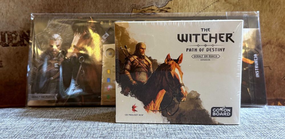 Wiedźmin: Ścieżka Przeznaczenia, all-in, folia nowy, exclusive, deluxe