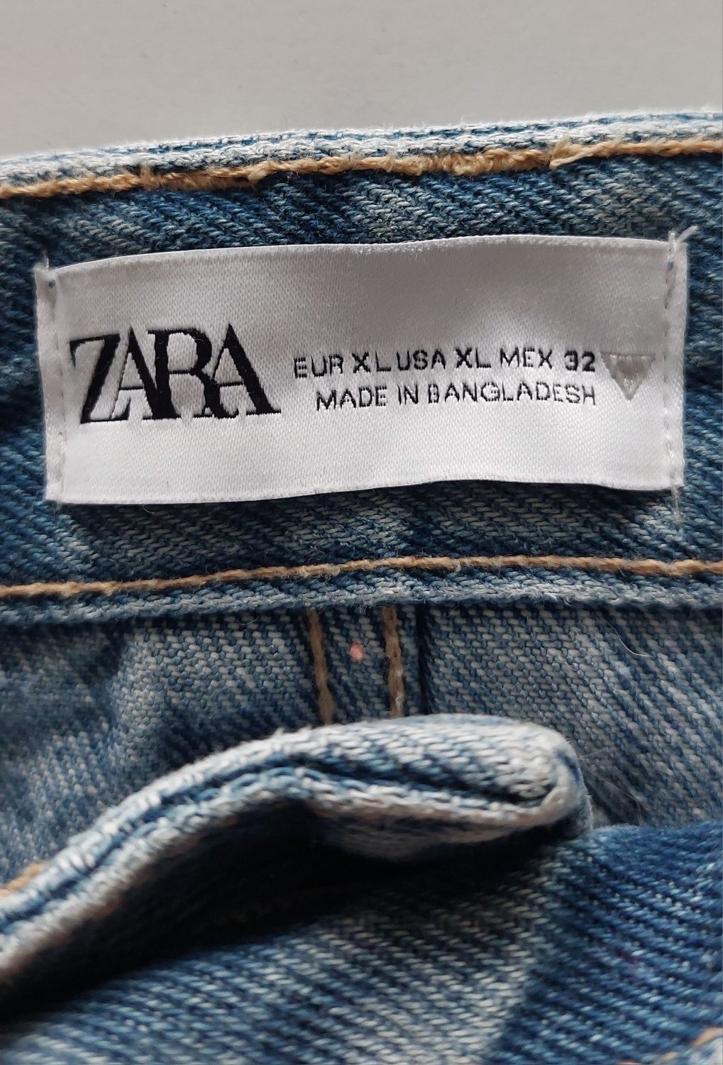 Spódnica Jeansowa firmy Zara XL krótka