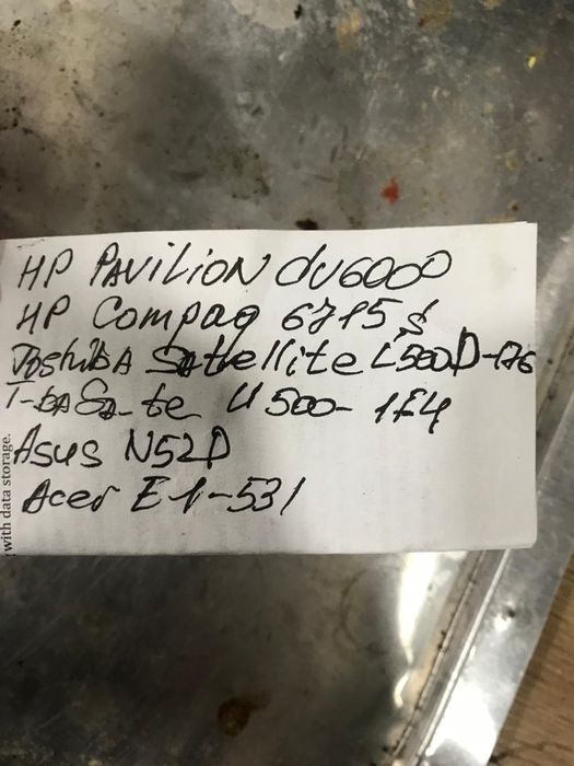 Корпуси ноутбуків acer,asus,hp, toshiba.