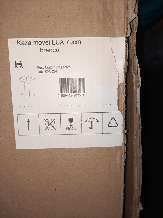 Móvel de WC + Lavatório + Espelho