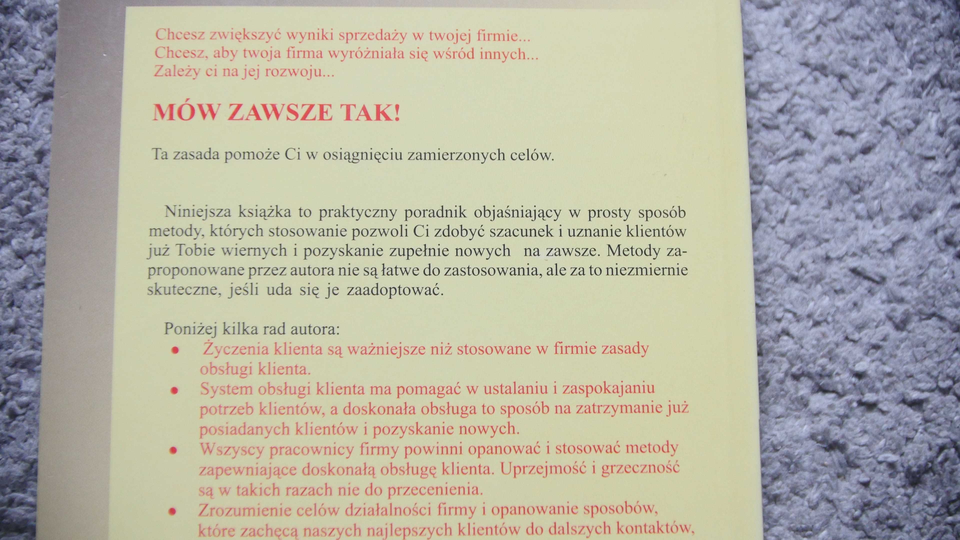 Mów Zawsze Tak! - Philip R.Nulman