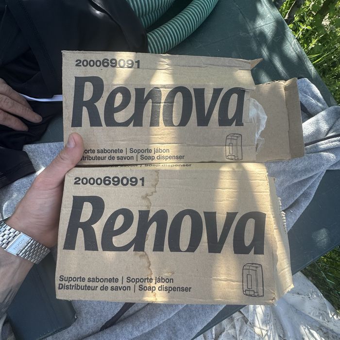 dispensador de sabonete renova novo