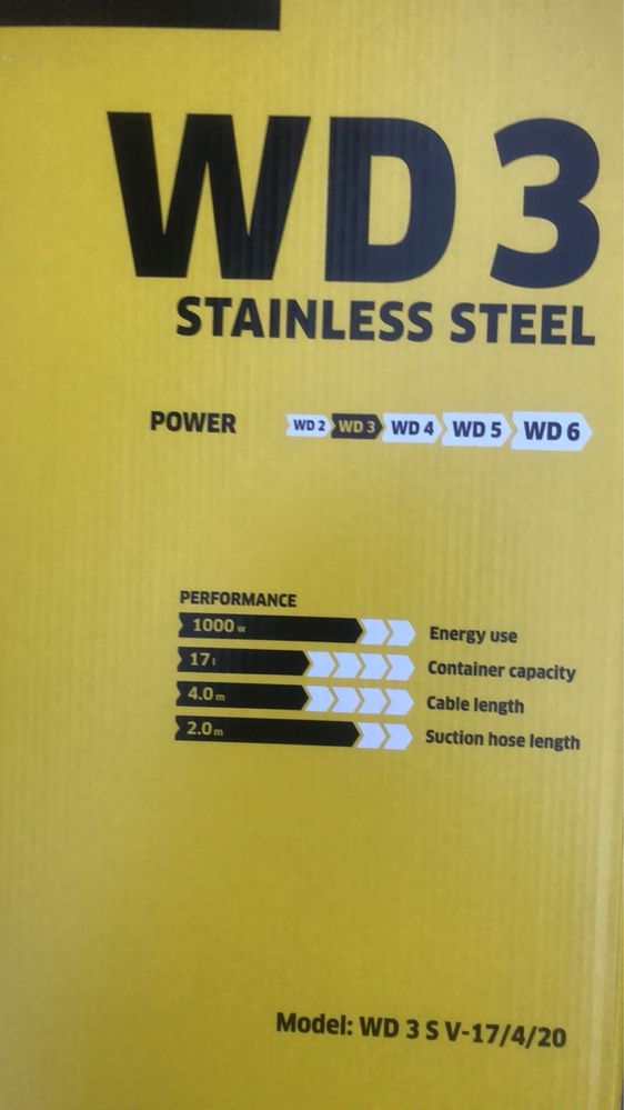Пилосос Karcher WD 2 plus / WD 3 inox
